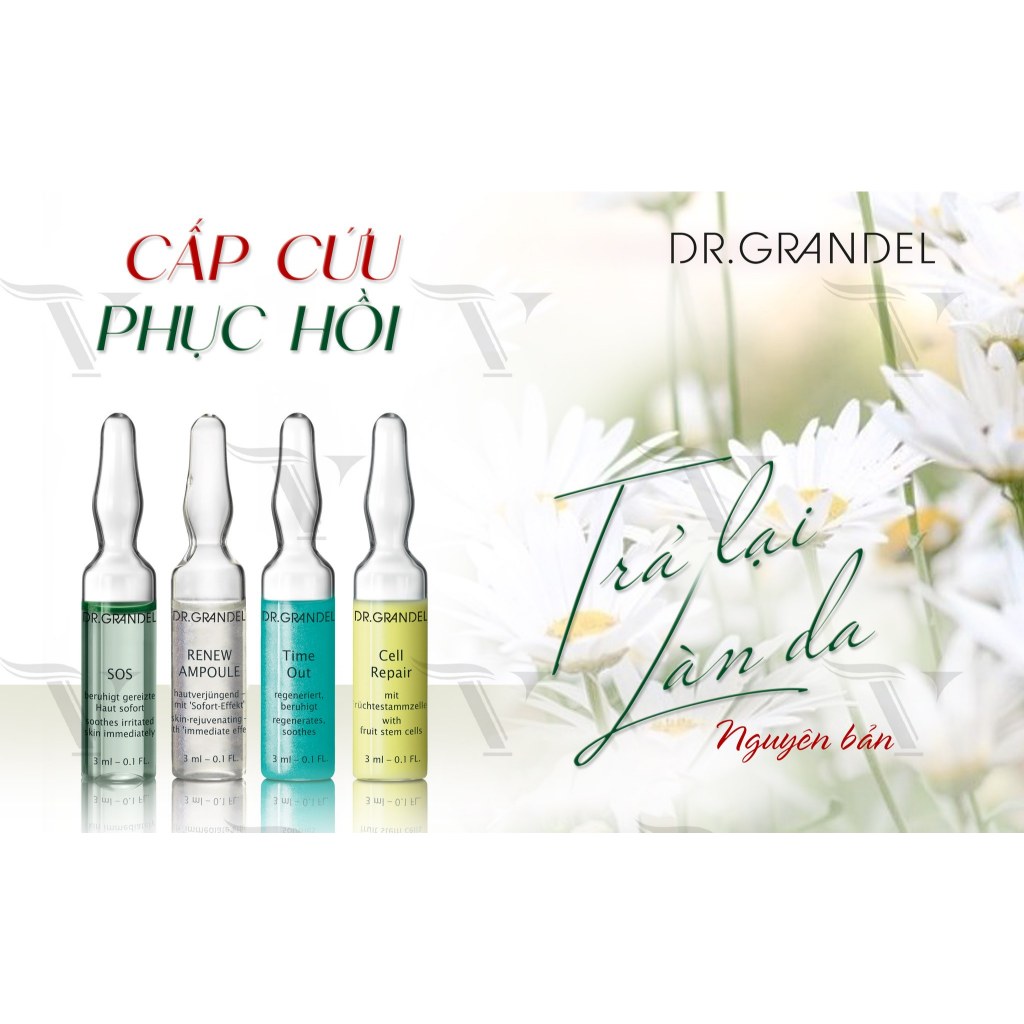 Tinh chất Phục hồi sửa chữa trẻ hóa tế bào Dr.Grandel Ampoules Selection CELL REPAIR 9ml
