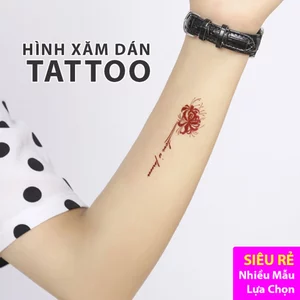 Hình Xăm Dán Tạm Thời 15 Ngày Chống Nước Tattoo Xăm Chữ Cỡ Nhỏ Mini Đáng Yêu Miếng Dán Giả Xăm Đẹp