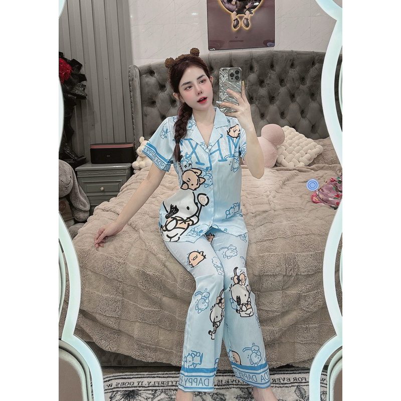Xước gấu xanh chữ TN