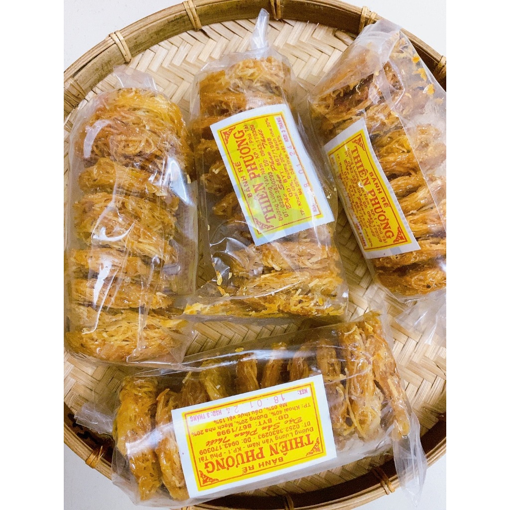 Bịch 10 Cái Bánh Rế Khoai Vàng Giòn Ngon Đặc Sản Phan Thiết (Bánh Nhỏ ...