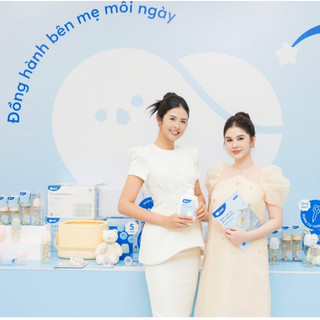 Bộ vệ sinh bình sữa Aoi – 2in1, cọ bình & cọ núm ty, chất liệu silicon mềm mại