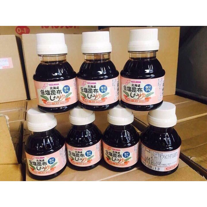 NƯỚC TƯƠNG TẢO BẸ KIDS & MAMA NHẬT BẢN – CHAI 100ml Tibongstore