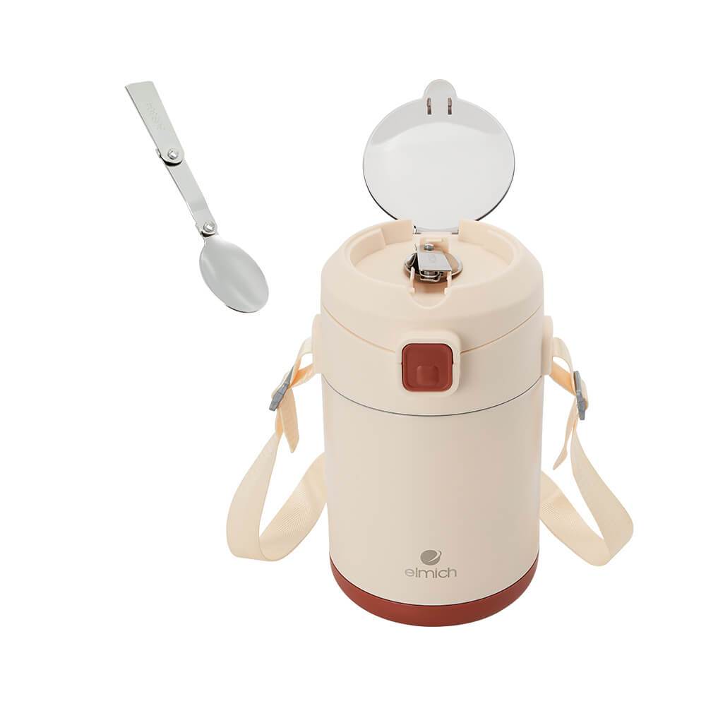 Hộp cơm giữ nhiệt inox 304 Elmich dung tích 1.6L EL8344 ( Kèm túi đựng giữ nhiệt )