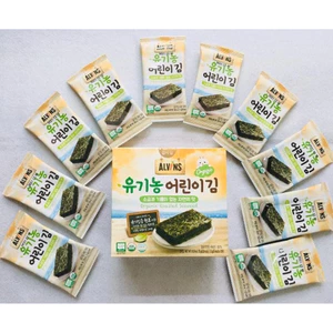 Rong biển tách muối/ ăn liền hữu cơ cho bé Hàn Quốc Alvins tibongstore