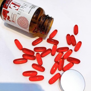 Vitamin E đỏ, Skin vitamin E Ngọc Nữ Đỏ, viên uống làm đẹp da, sáng da, mờ nám, cân bằng nội tiết, ngăn ngừa lão hóa da
