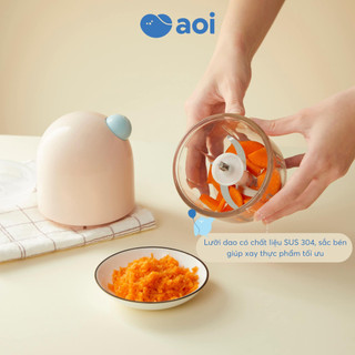 áy xay Aoi Smart – Cầm tay tiện lợi, 6 lưỡi dao sắc bén