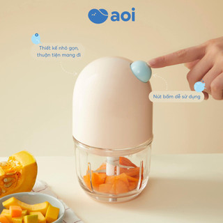 áy xay Aoi Smart – Cầm tay tiện lợi, 6 lưỡi dao sắc bén