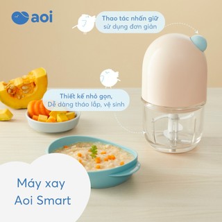áy xay Aoi Smart – Cầm tay tiện lợi, 6 lưỡi dao sắc bén