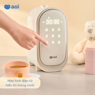 Máy hâm sữa & tiệt trùng Aoi – Màn hình LED cảm ứng, 6 chức năng
