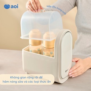 Máy hâm sữa & tiệt trùng Aoi – Màn hình LED cảm ứng, 6 chức năng