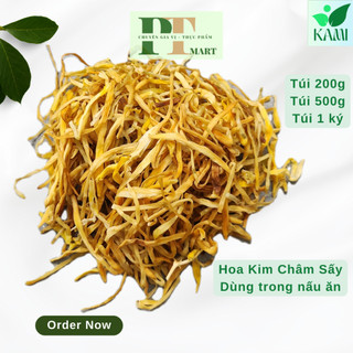 Hoa Kim châm sấy khô (hoa hiên) dùng trong nấu ăn
