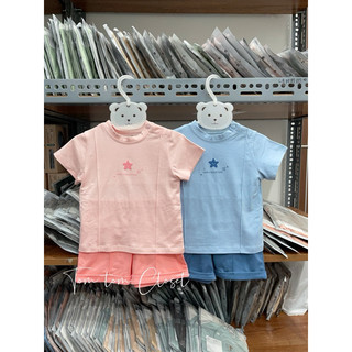 La pomme SS2024 Bộ cộc tay La Pomme Ngôi sao ngộ nghĩnh cho bé