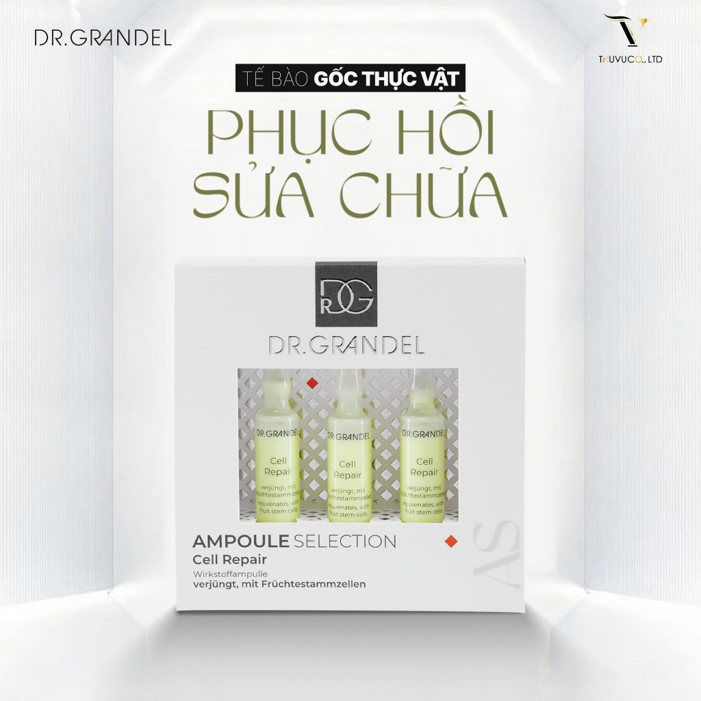 Tinh chất Phục hồi sửa chữa trẻ hóa tế bào Dr.Grandel Ampoules Selection CELL REPAIR 9ml