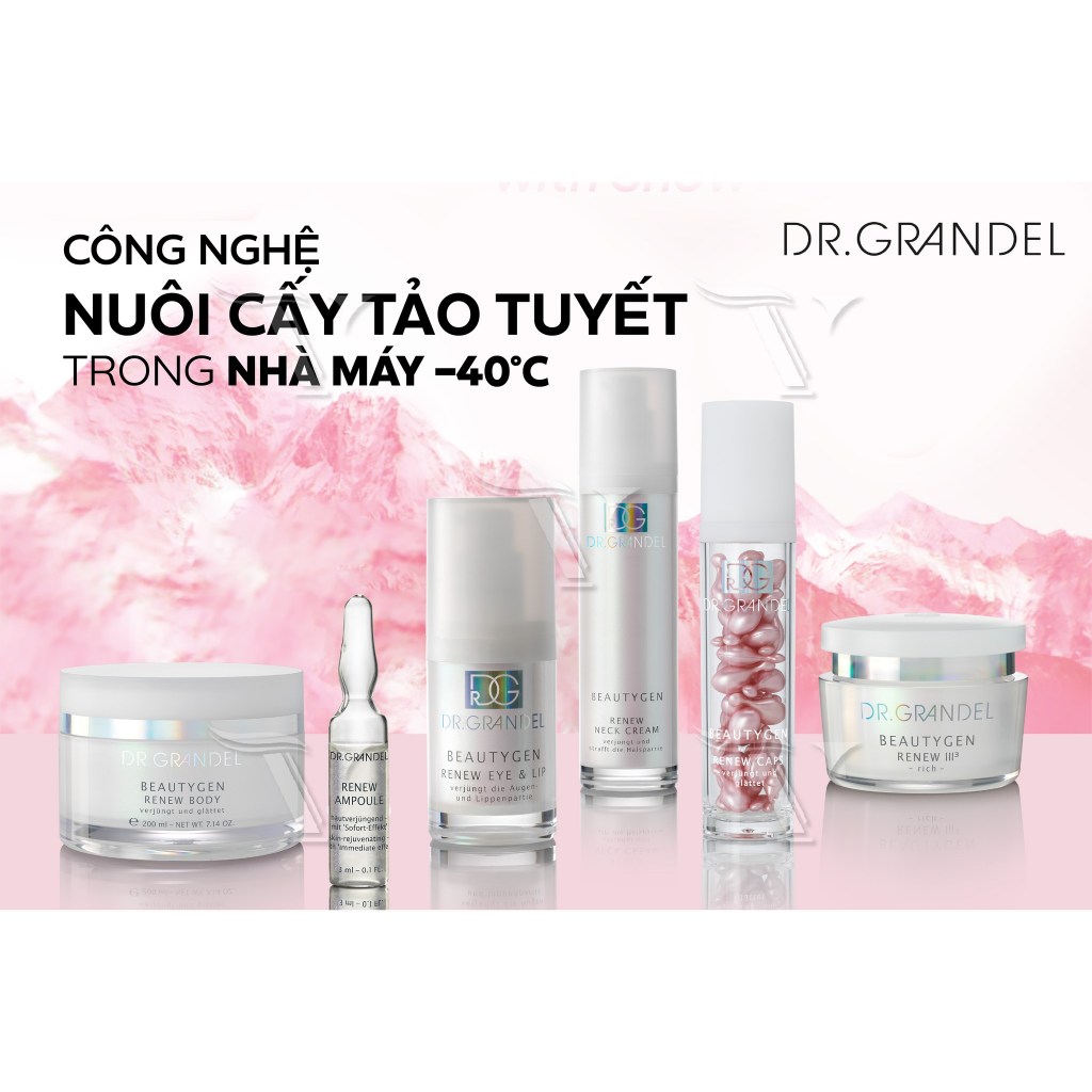 Viên Nang Trẻ Hóa, Tái Sinh và Làm Rạng rỡ Làn Da Dr. Grandel BEAUTYGEN Renew Caps 38 viên