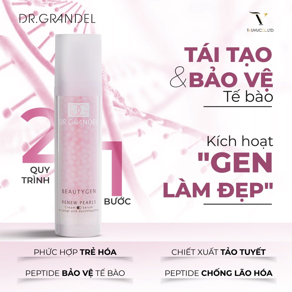 Viên Nang Trẻ Hóa, Tái Sinh và Làm Rạng rỡ Làn Da Dr. Grandel BEAUTYGEN Renew Caps 38 viên