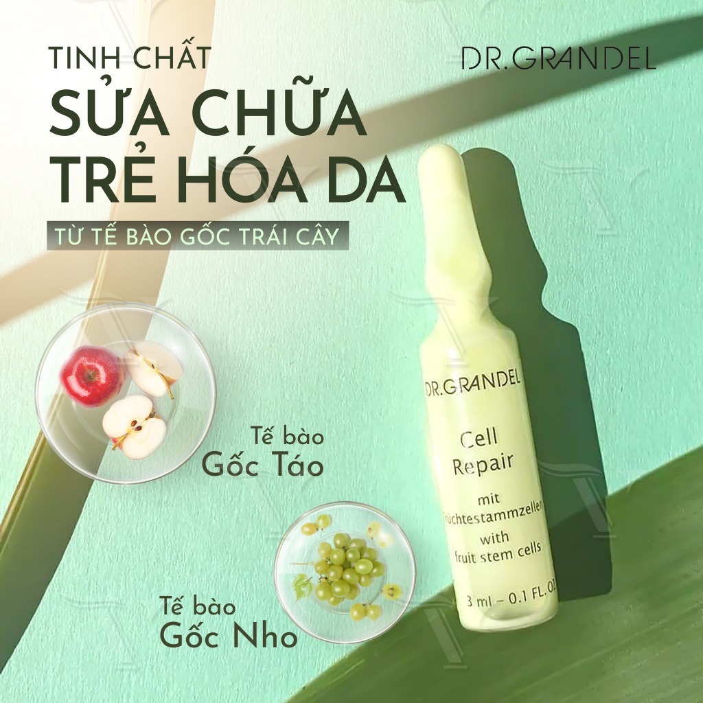 Tinh chất Phục hồi sửa chữa trẻ hóa tế bào Dr.Grandel Ampoules Selection CELL REPAIR 9ml