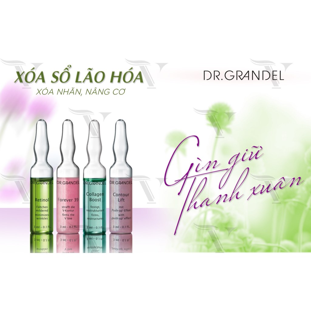 Tinh Chất Nâng Cơ Xóa Nhăn Định hình Khuôn Mặt Dr. Grandel Ampoules Selection CONTOUR LIFT 9ml