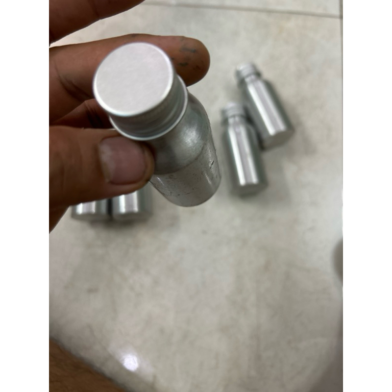 Chai rỗng bằng nhôm 50ml không nắp và có nắp | Shopee Việt Nam