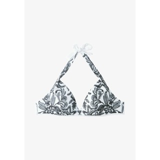 Áo bơi, bikini đi biển áo màu trắng đen quả tam giác quả tròn, quả bra có đệm lỗi nhẹ