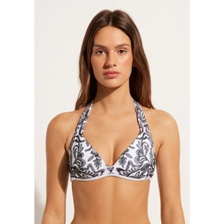 Áo bơi, bikini đi biển áo màu trắng đen quả tam giác quả tròn, quả bra có đệm lỗi nhẹ