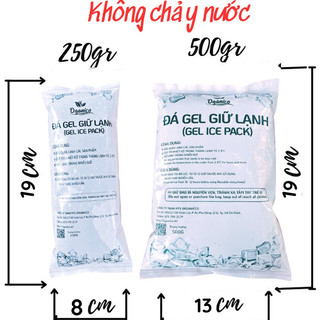 Đá gel khô giữ lạnh thực phẩm, bảo quản sữa, chườm lạnh, làm lạnh quạt điều hòa