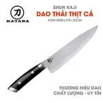 Dao thái thịt cá cao cấp KAI Nhật Bản - Shun Kaji Chef thép SG-2 Damascus 33 lớp KDM0006 (200mm) — ảnh 2
