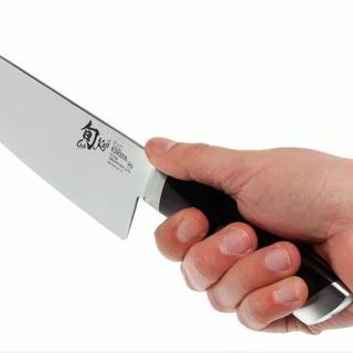 Dao thái thịt cá cao cấp KAI Nhật Bản - Shun Kaji Chef thép SG-2 Damascus 33 lớp KDM0006 (200mm)