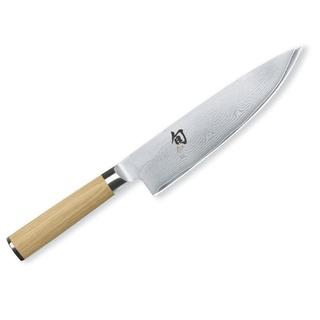 Dao thái thịt cá cao cấp KAI Nhật Bản - Shun Classic White Chef VG-M Damascus 69 lớp DM0706W (200mm)