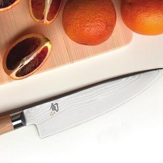 Dao thái thịt cá cao cấp KAI Nhật Bản - Shun Classic White Chef VG-M Damascus 69 lớp DM0706W (200mm)