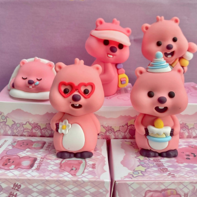 Mô hình Hải Ly Loopy Hồng Blindbox Siêu Cute Dùng Trang Trí Bàn Học, Làm  việc, Quà Tặng - THE TOYLAB | Shopee Việt Nam