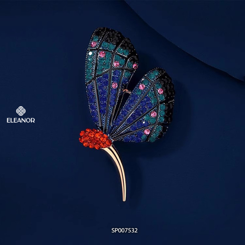 Ghim cài áo nam nữ Eleanor Accessories đa dạng kiểu dáng đính đá phụ kiện thời trang trâm cài 4973