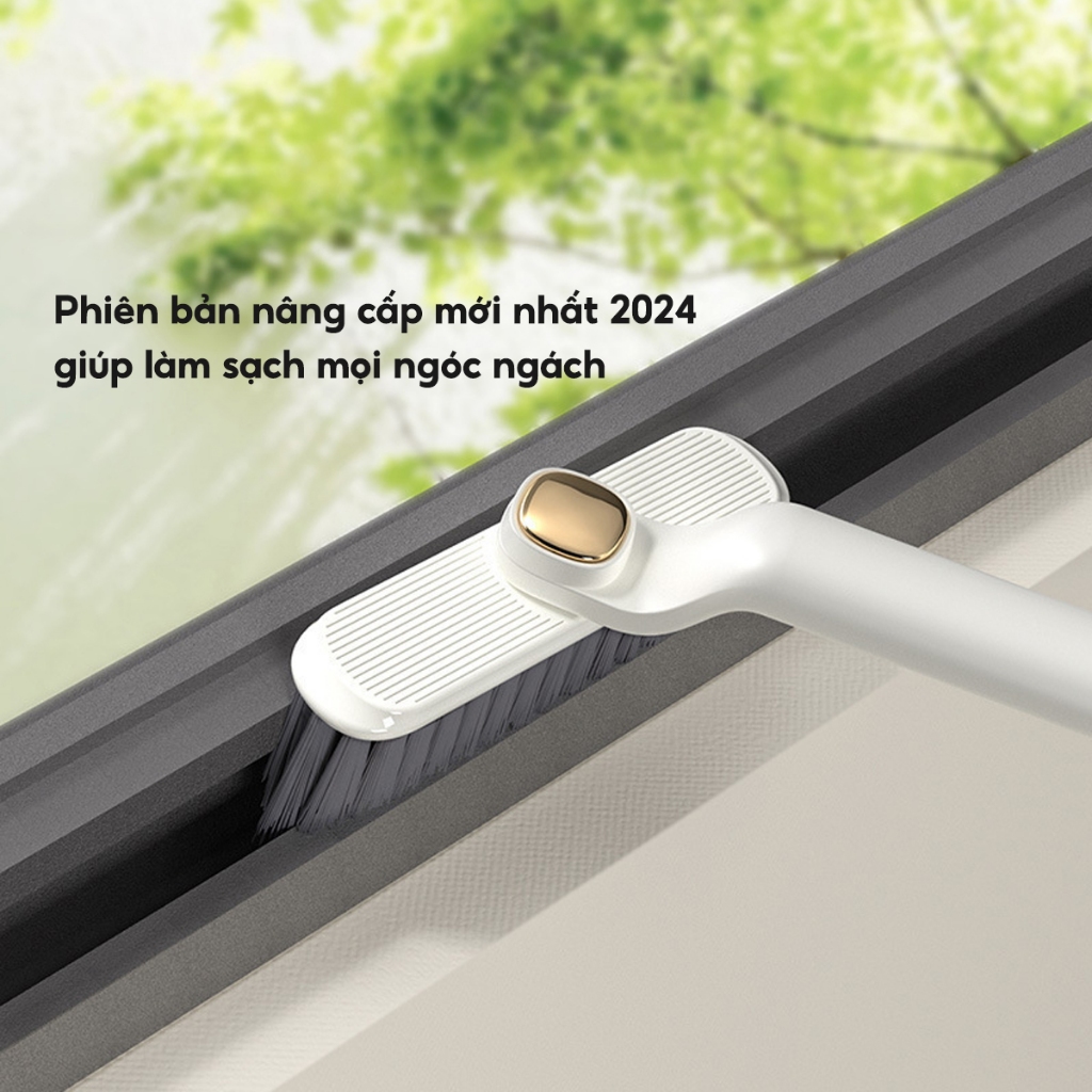 Bàn Chải Vệ Sinh Khe Hở Góc Rãnh Xoay 360 JYoohome Cọ Vệ Sinh Nhà Tắm Cửa Nhà Bếp Thông Minh