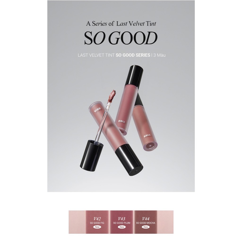 Ảnh Son Kem Lì Thuần Chay Bbia Last Velvet Tint - Respect Edition (3 màu) 5g Bbia 2