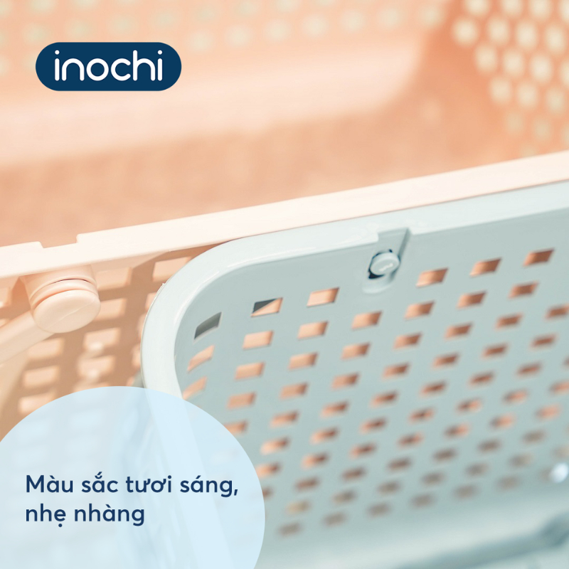 Giỏ đựng đồ đi sinh quai giữa có nắp và không nắp, giỏ xách quai bên cao cấp INOCHI