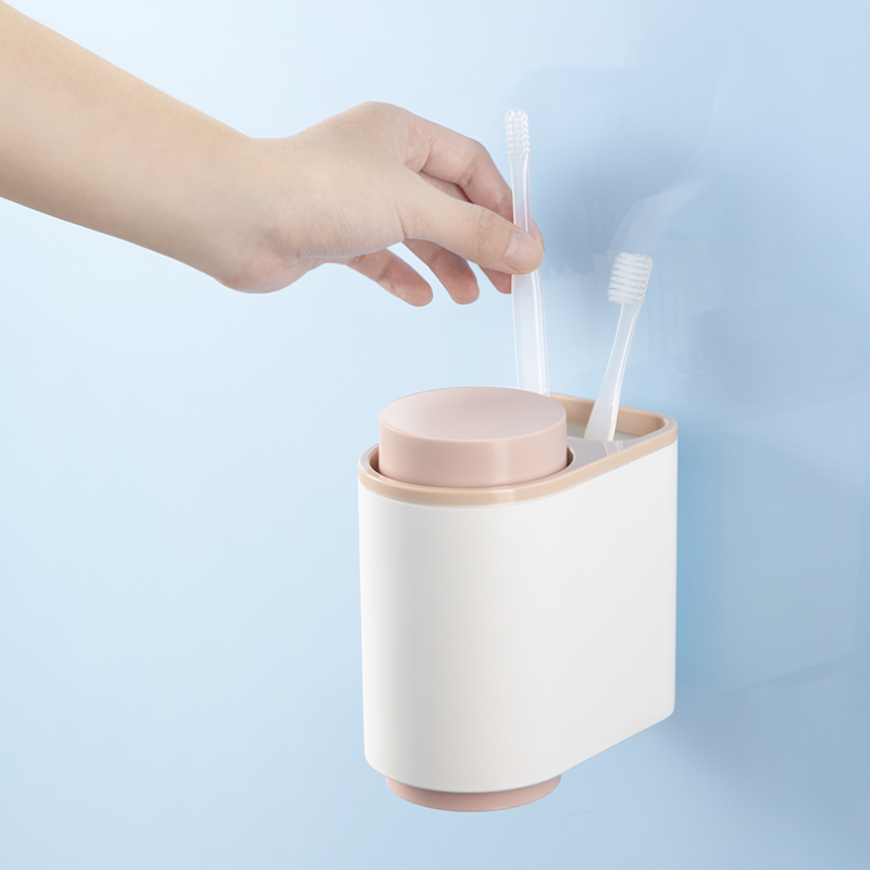 Kệ treo bàn chải đánh răng đa năng Nachi loại 2 cốc tiêu chuẩn Nhật - CHÍNH HÃNG INOCHI