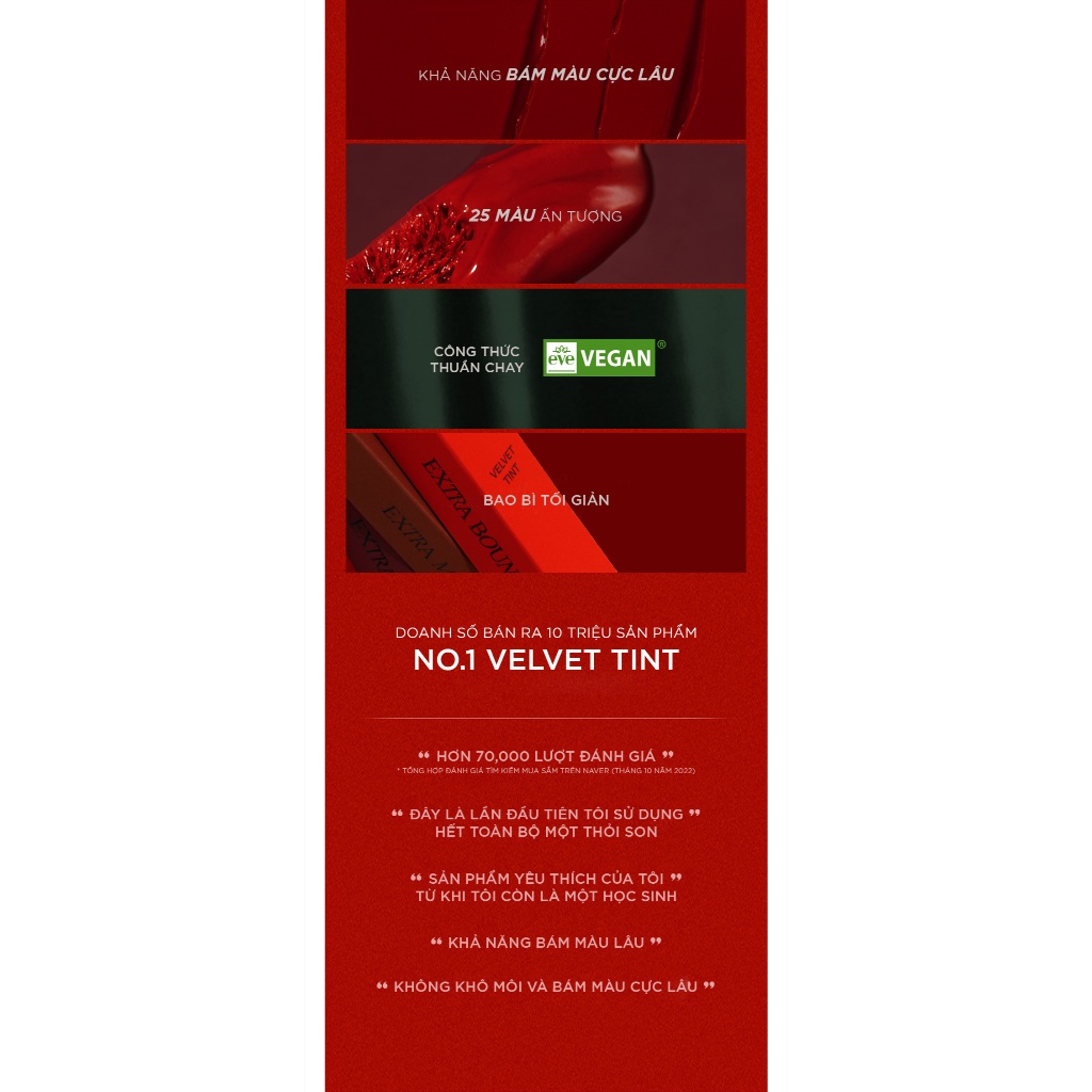 Ảnh Son Kem Lì Thuần Chay Bbia Last Velvet Tint - V Edition - Version 3 (5 màu) 5g Bbia 3
