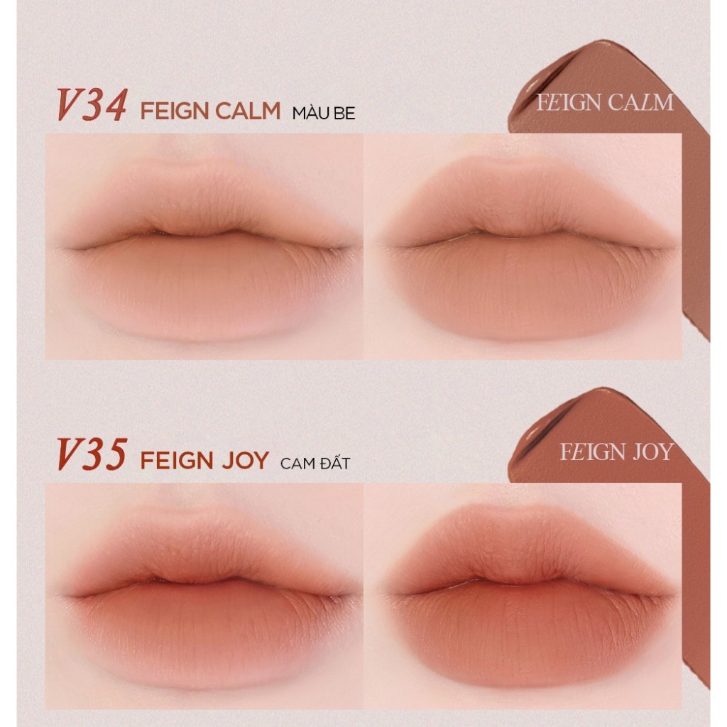 Ảnh Son Kem Lì Thuần Chay Bbia Last Velvet Tint - V Edition - Version 8 (5 màu) 5g Bbia 3