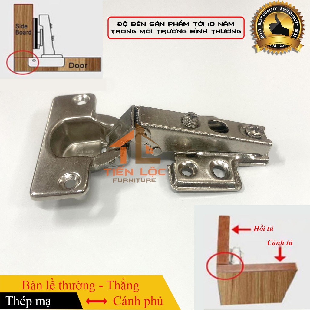 Bản lề giảm chấn inox 304 dày 2.5mm, bản lề hơi, bản lề bật dùng cho tủ quần áo, tủ bếp, tủ giày | BigBuy360 - bigbuy360.vn