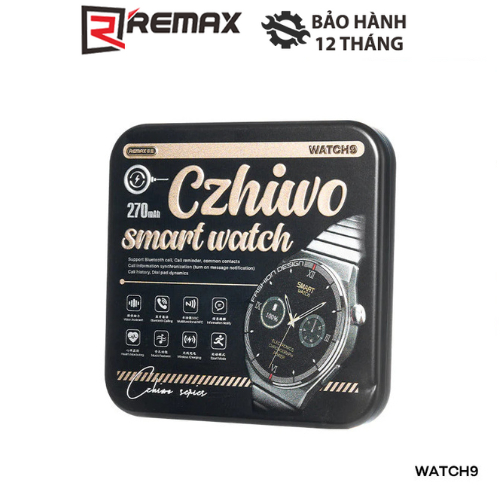 Đồng Hồ Thông Minh SmartWatch Remax Watch 9 Theo Dõi Sức Khỏe (2 dây ...