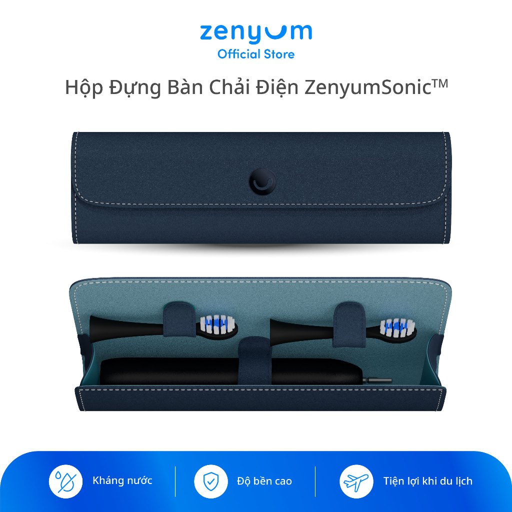 Ảnh Hộp Đựng Bàn Chải Điện Zenyum Sonic - Xanh/Hông 1