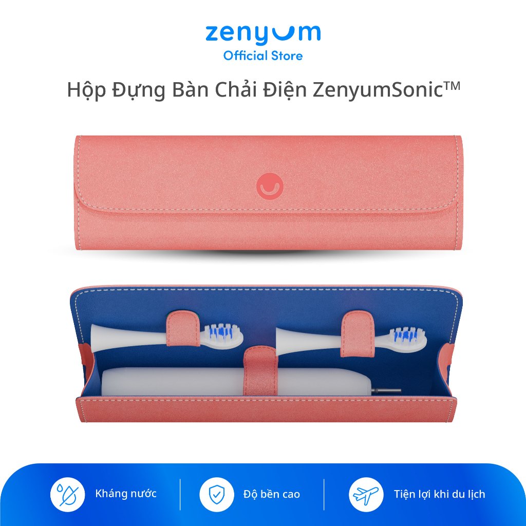 Ảnh Hộp Đựng Bàn Chải Điện Zenyum Sonic - Xanh/Hông 2