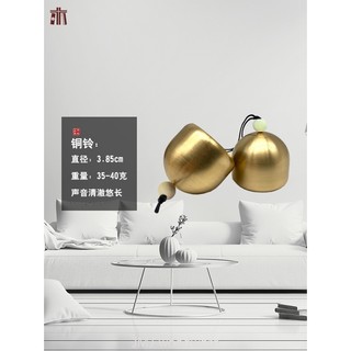 Chuông Cửa Đồng nguyên chất Chuông Gió Trang Trí Cửa Diy( chuông lớn)
