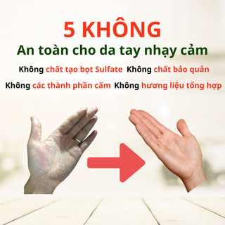 Nước Rửa Chén Thiên Nhiên KONUS Homecare Nước Dừa Lên Men & Tinh Dầu Sả Chanh
