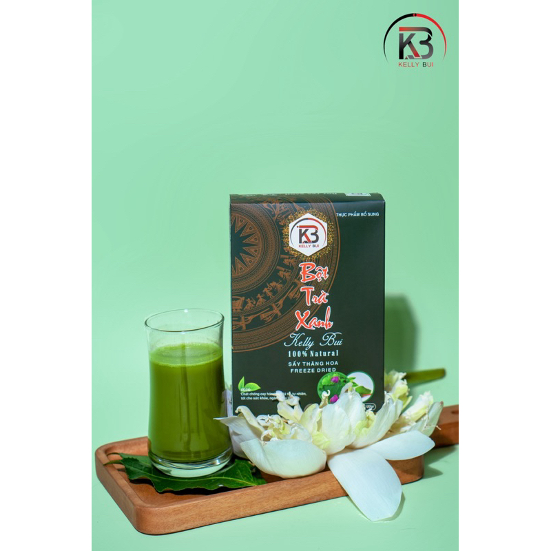TRÀ XANH BỘT KELLYBUI Bản NÂNG CẤP