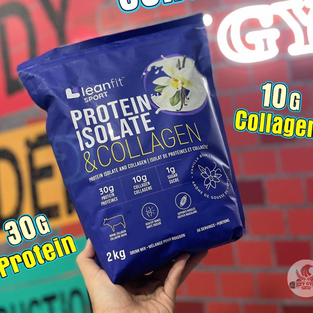Bột Leanfit Whey Protein Isolate Collagen 2kg Shopee Việt Nam
