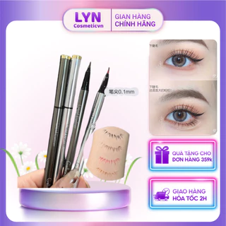 Kẻ mắt nước Siêu Mảnh Chống Trôi, Siêu Bền, Siêu Lì Gella Waterproof Liquid Eye liner