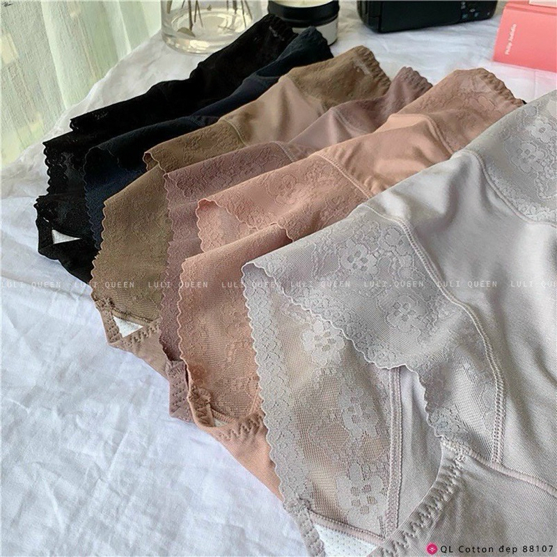 QUẦN GEN COTTON VIỀN REN CAO CẤP 88107