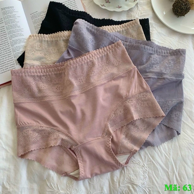 QUẦN GEN COTTON VIỀN REN CAO CẤP 88107