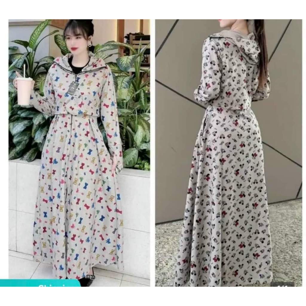 Áo Chống Nắng Toàn Thân Nữ 1 Lớp Dày Mềm Mát ,Co Dãn 4 Chiều Chống Tia UV