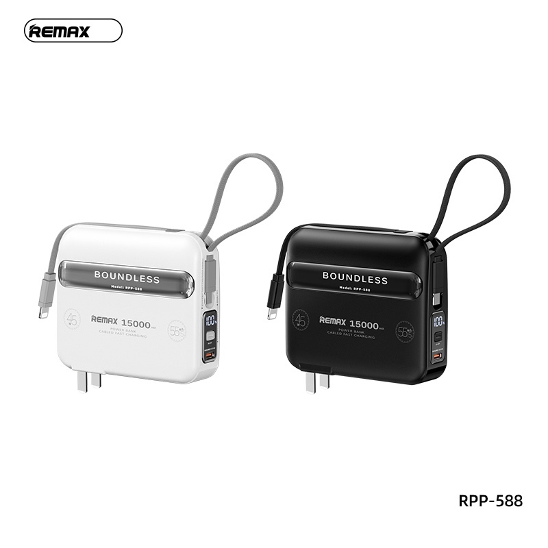 Sạc Dự Phòng Remax RPP-588 15000mAh - input 220v, Chính hãng BH 12 ...